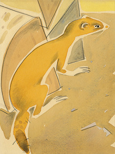 Vladas Jankauskas (1923–1983). Iliustracija G. Isoko knygai „Žvėrys ir žvėreliai“. 1964. Popierius, akvarelė, tempera, pieštukas, tušas. Nac. M.K.Čiurlionio dailės muziejaus archyvas, skenavo Edgaras Austinskas Vladas Jankauskas (1923–1983). Iliustracija G. Isoko knygai „Žvėrys ir žvėreliai“. 1964. Popierius, akvarelė, tempera, pieštukas, tušas. Nac. M.K.Čiurlionio dailės muziejaus archyvas, skenavo Edgaras Austinskas