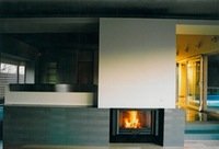 DWELLING HOUSE IN ŽALIAKALNIS, interior, 2002