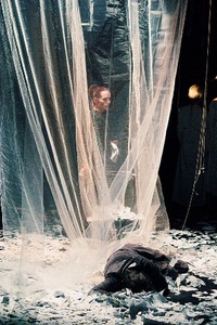 Pastor – Kęstutis Povilaitis, Deaf-and-Dumb Maid – Aušra Keliuotytė. Photo by M.Kiaušaitė Pastor – Kęstutis Povilaitis, Deaf-and-Dumb Maid – Aušra Keliuotytė. Photo by M.Kiaušaitė